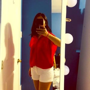 The Limited, Wide Cut Button Up Shirt